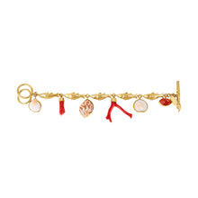 Load image into Gallery viewer, Fish Multi Charm Bracelet
