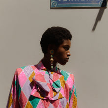 Load image into Gallery viewer, Owl and Lady Drop Earrings - READY TO SHIP
