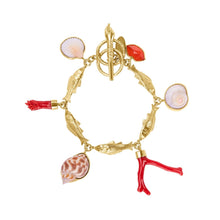Load image into Gallery viewer, Fish Multi Charm Bracelet
