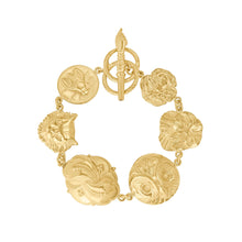 Load image into Gallery viewer, Owl and Pussycat Charm Bracelet - READY TO SHIP
