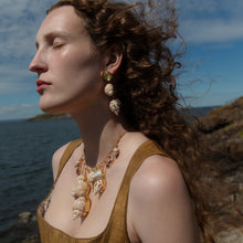 Load image into Gallery viewer, Shell Charm Drop Earrings - READY TO SHIP
