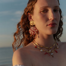 Load image into Gallery viewer, Fish Multi Charm Necklace - READY TO SHIP

