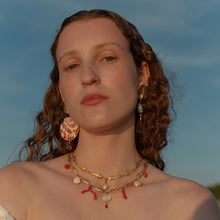 Load image into Gallery viewer, Fish Multi Charm Necklace - READY TO SHIP
