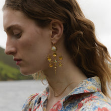 Load image into Gallery viewer, Layered Victorian Drop Earrings - READY TO SHIP
