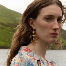 Load image into Gallery viewer, Layered Victorian Drop Earrings - READY TO SHIP
