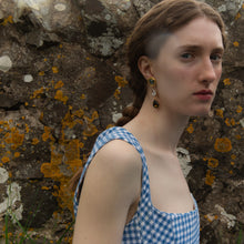 Load image into Gallery viewer, Lily and Sun Earrings
