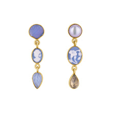 Load image into Gallery viewer, Three Charm Moving Drop - READY TO SHIP

