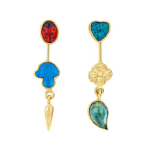 Load image into Gallery viewer, Double Detachable Victorian Drop Earrings - READY TO SHIP
