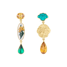 Load image into Gallery viewer, Daffodil and Lady Earrings - READY TO SHIP
