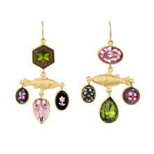 Load image into Gallery viewer, Fish Balance Drop Earrings - READY TO SHIP
