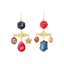 Load image into Gallery viewer, Fish Balance Drop Earrings - READY TO SHIP
