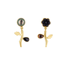 Load image into Gallery viewer, Flower Drop Earrings - READY TO SHIP
