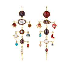 Load image into Gallery viewer, Multilayer Balance Victorian Drop Earrings - READY TO SHIP
