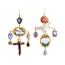 Load image into Gallery viewer, Swan Earrings - READY TO SHIP
