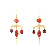 Load image into Gallery viewer, Victorian Pin Drop Earrings - READY TO SHIP

