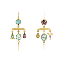 Load image into Gallery viewer, Victorian Pin Drop Earrings - READY TO SHIP
