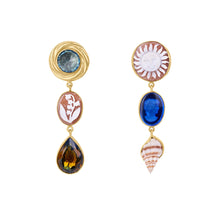 Load image into Gallery viewer, Lily and Sun Earrings
