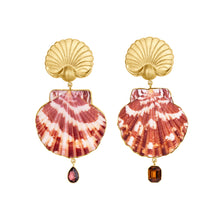 Load image into Gallery viewer, Scallop Earrings - READY TO SHIP
