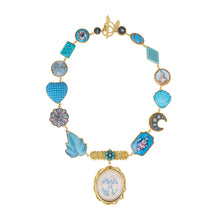 Load image into Gallery viewer, Turquoise Bird Pendant Necklace - SOLD
