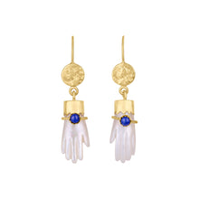 Load image into Gallery viewer, Hand Hook with Bracelet Earrings - READY TO SHIP

