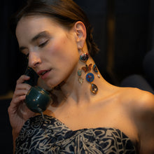 Load image into Gallery viewer, Shell, Bird, Butterfly and Lady Earrings - SOLD
