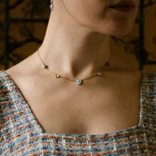Load image into Gallery viewer, Five Mini Charm Necklace - READY TO SHIP
