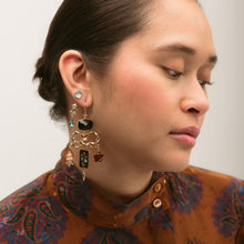 Load image into Gallery viewer, Double Detachable Victorian Drop Earrings - READY TO SHIP
