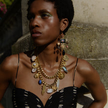 Load image into Gallery viewer, Curb Chain Charm Belt/Necklace
