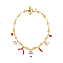 Load image into Gallery viewer, Fish Multi Charm Necklace - READY TO SHIP
