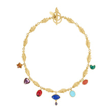 Load image into Gallery viewer, Fish Multi Charm Necklace - READY TO SHIP
