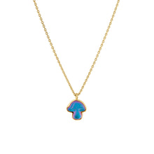 Load image into Gallery viewer, Mushroom Charm Necklace - READY TO SHIP
