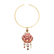 Load image into Gallery viewer, Scallop Shell Necklace - READY TO SHIP
