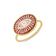Load image into Gallery viewer, Cameo Eye Ring
