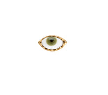 Load image into Gallery viewer, Green Eye Stud Earring - READY TO SHIP
