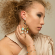 Load image into Gallery viewer, Five Mini Charm Bracelet - READY TO SHIP
