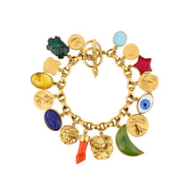 Load image into Gallery viewer, Chunky Charm Bracelet - READY TO SHIP
