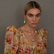 Load image into Gallery viewer, Pearl and Shell Drop Necklace - READY TO SHIP
