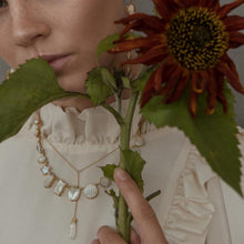 Load image into Gallery viewer, Pearl &amp; Shell Necklace - READY TO SHIP
