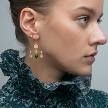 Load image into Gallery viewer, Brown Eye Stud Earring - READY TO SHIP
