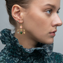 Load image into Gallery viewer, Green Eye Stud Earring - READY TO SHIP
