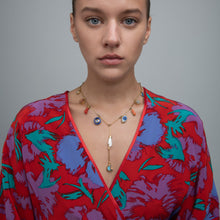 Load image into Gallery viewer, Eyes Nose &amp; Lips Drop Necklace - READY TO SHIP
