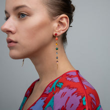 Load image into Gallery viewer, Long Rainbow Drop Earrings - READY TO SHIP
