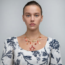 Load image into Gallery viewer, Wire Charm Drop Necklace - READY TO SHIP
