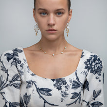 Load image into Gallery viewer, Five Mini Charm Necklace - READY TO SHIP
