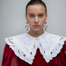 Load image into Gallery viewer, Eye Cross Drop Earrings - READY TO SHIP - READY TO SHIP
