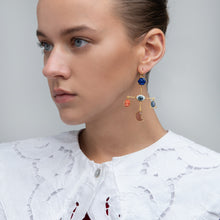 Load image into Gallery viewer, Eye Cross Drop Earrings - READY TO SHIP - READY TO SHIP
