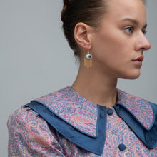 Load image into Gallery viewer, Mae West Green Earrings - READY TO SHIP
