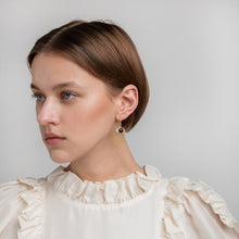 Load image into Gallery viewer, Mae West Brown Earrings - READY TO SHIP
