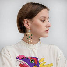 Load image into Gallery viewer, Multilayer Balance Victorian Drop Earrings - READY TO SHIP

