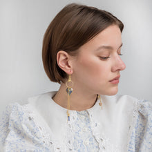 Load image into Gallery viewer, Hand Multi Charm Drop Earrings - READY TO SHIP
